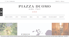 Desktop Screenshot of piazzaduomoalba.it